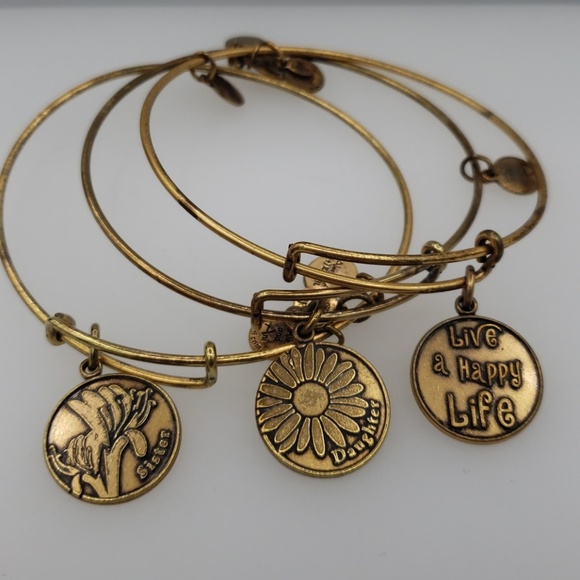 Alex and Ani Jewelry - Alex and Ani set of 3 preloved Alex and Ani Jewelry - Alex and Ani set of 3 preloved
